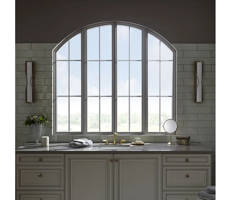 Pella Architect Reserve Traditional Wood Arched Window