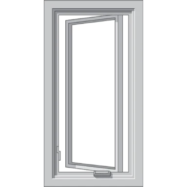 St Louis Pella Hurricane Shield Series Vinyl Casement Window